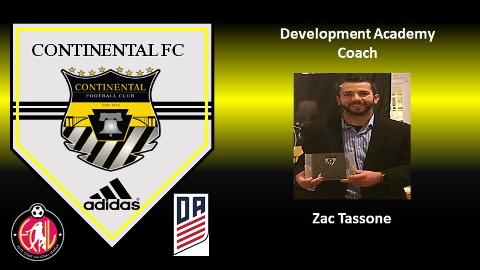 Zac Tassone Joins Development Academy Staff
